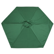 2Pcs Green Outdoor Umbrella Canopy Replacement Polyester Filament Yarn