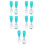 5Sets Toddler Stainless Steel Feeding Spoon Fork Lightweight Assorted 7