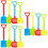 12Pcs Plastic Kids Sand Digging Assorted Colors Beach Play Set 8