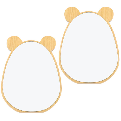3 Pieces Tabletop Vanity Mirror Personal Makeup Mirrors For Room 2