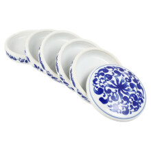 4Sets Quality Ceramic Watercolor Pigment Trays Multi Color Art Tools