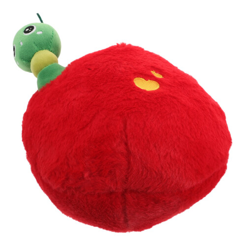 4Pcs Red Plush Cushions Soft Fruit Pillows Decorative Sofa Chair 2
