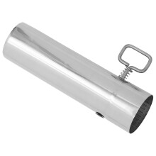 4Pcs Heat Resistant Stainless Steel Chimney Pipe for Camping Stoves