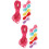 12 Pcs Elastic Thread Rubber Band Material Hair Rope 9
