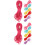 12 Pcs Elastic Thread Rubber Band Material Hair Rope 7