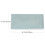 2Pcs Elegant Sky-Blue Ceramic Food Serving Plates Rectangular Design 4