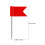100Pcs Red Map Marking Push Pins Flags for Office and School 3