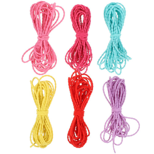 12 Pcs Elastic Thread Rubber Band Material Hair Rope 1