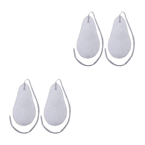 4Pièces Chiffons Fil Pour Entretien Saxophone Gris 2