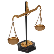 3Pcs Multi Color Metal Balance Scale Table Decoration for Room Decor