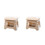 2Pièces Portable Beige En PP Peu Encombrant 7