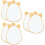 3 Pieces Tabletop Vanity Mirror Personal Makeup Mirrors For Room 8