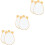 3 Pieces Tabletop Vanity Mirror Personal Makeup Mirrors For Room 7