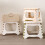 2Pièces Portable Beige En PP Peu Encombrant 9