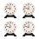 4Pcs Plastic Simulation Kids Clock Learning Teaching Aid 10