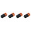 4pcs Dynamic Microphone Capsule Replacement Wireless Mic Core 4