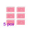 Pink Clear Shoe Containers Stackable Organizer Under Bed Storage 1