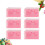 Pink Clear Shoe Containers Stackable Organizer Under Bed Storage 6