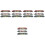 15Pcs Durable Alloy Electric Train Set Assorted Play Toy 6