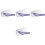 4Pcs Adjustable Cat Muzzles Breathable Basket Design Assorted Colors 3