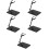 15Pcs Wear-Resistant ABS Adjustable Doll Stand Display Shelf 9