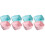 8 Pcs Silicone Makeup Brush Cleaning Bowl And Tool 6