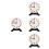 4Pcs Plastic Simulation Kids Clock Learning Teaching Aid 4