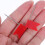 100Pcs Red Map Marking Push Pins Flags for Office and School 4