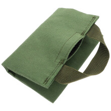 4Pcs Yoga Fitness Sandbag Olive Green Adjustable Weight Canvas Bag