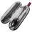 5Sets Travel Tableware Kit Stainless Steel Spoon Fork Chopsticks 8