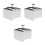 3Pcs Silver Tofu Press Mold Stainless Steel Bean Curd Maker Tool 4
