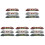 15Pcs Durable Alloy Electric Train Set Assorted Play Toy 4