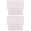 20 Pcs 89mm White PVC Vertical Blind Bottom Weights 5