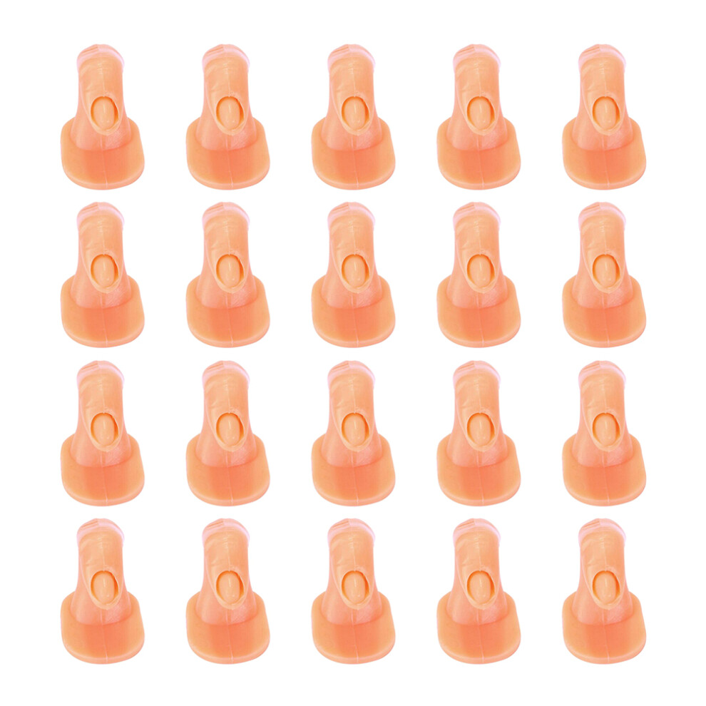 Villcase 2 Count Hand Fake Fingers For Manicure Practice Hands