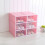 Pink Clear Shoe Containers Stackable Organizer Under Bed Storage 8