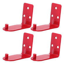 20Sets Red Zinc Alloy Fire Extinguisher Wall Mount Brackets Heavy Duty