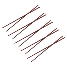 25Pairs Authentic Wood Chopsticks Long Non-Slip Kitchen Cooking Sticks
