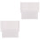 20 Pcs 89mm White PVC Vertical Blind Bottom Weights 3