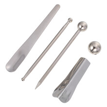 2 Sets Pcs Floor Caulking Squeegee Alloy Spherical