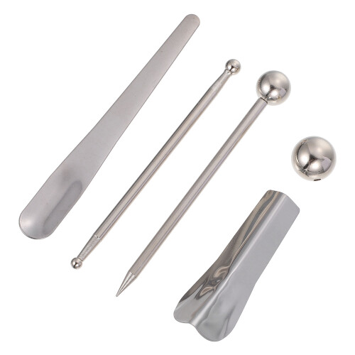 2 Sets Pcs Floor Caulking Squeegee Alloy Spherical