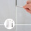 2 Sets Pcs Floor Caulking Squeegee Alloy Spherical 11
