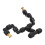 4Pcs Adjustable Black Garden Spray Misting Nozzles ABS Copper Material 3