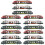 15Pcs Durable Alloy Electric Train Set Assorted Play Toy 8