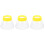 3Pcs Durable Yellow Magnifying Jar Insects Breeding Accessory 3