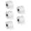 5Pcs Tree Bark Protector Wraps White Lightweight Non-Woven Fabric 5