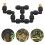 4Pcs Adjustable Black Garden Spray Misting Nozzles ABS Copper Material 11