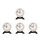 4Pcs Plastic Simulation Kids Clock Learning Teaching Aid 5