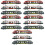 15Pcs Durable Alloy Electric Train Set Assorted Play Toy 9