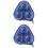 2Pcs Table Tennis Ball Storage Case Blue Eva Practical Organizing Bag 7