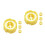 8Pcs Yellow Plastic Life Jacket Inflator Pills Automatic Replacement 5